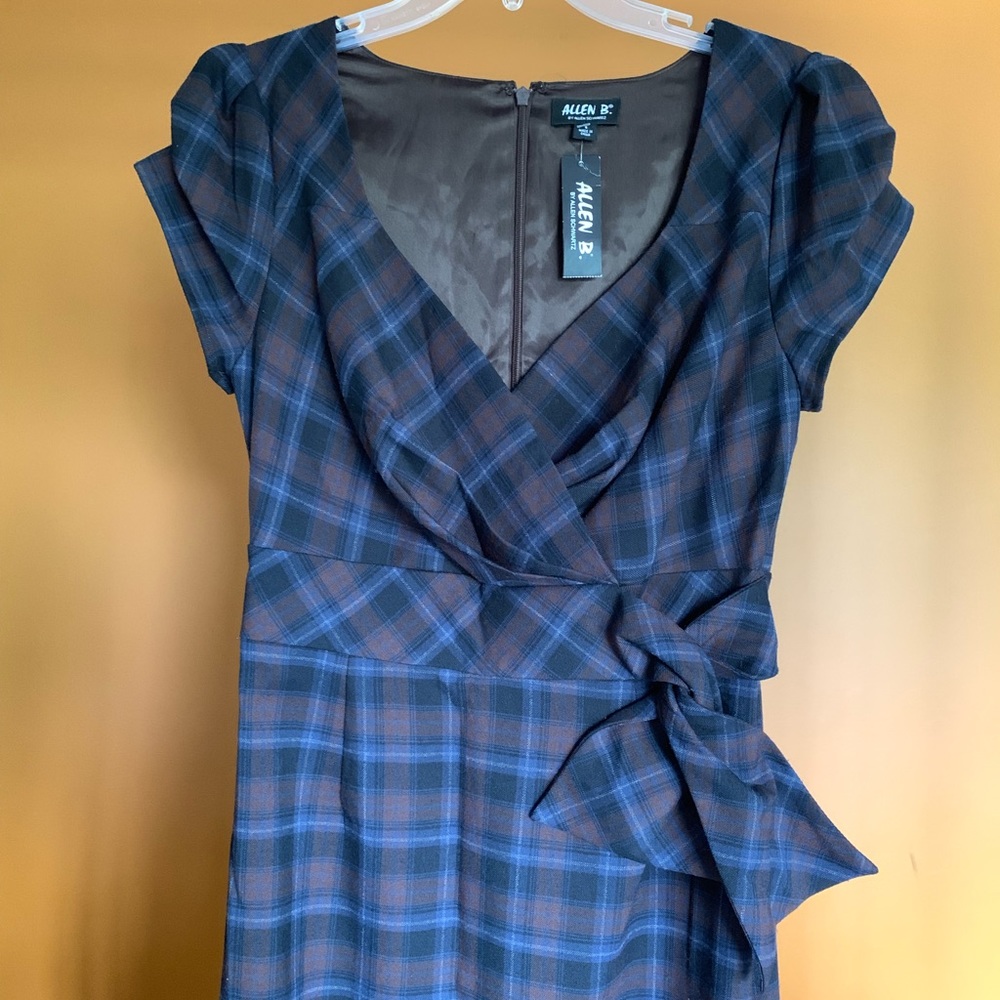 Blue + Brown Dress